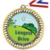 Medaille Longest Drive Golf