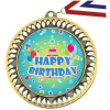 Medaille Happy Birthday