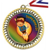 Medaille Superheld