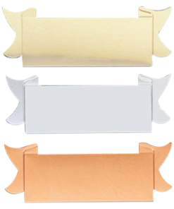 Aluminium Graveerplaat 95x33 mm - Vlag - G16