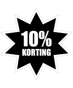 Sale 10% korting