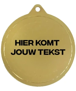 Doorzichtige labels voor medailles